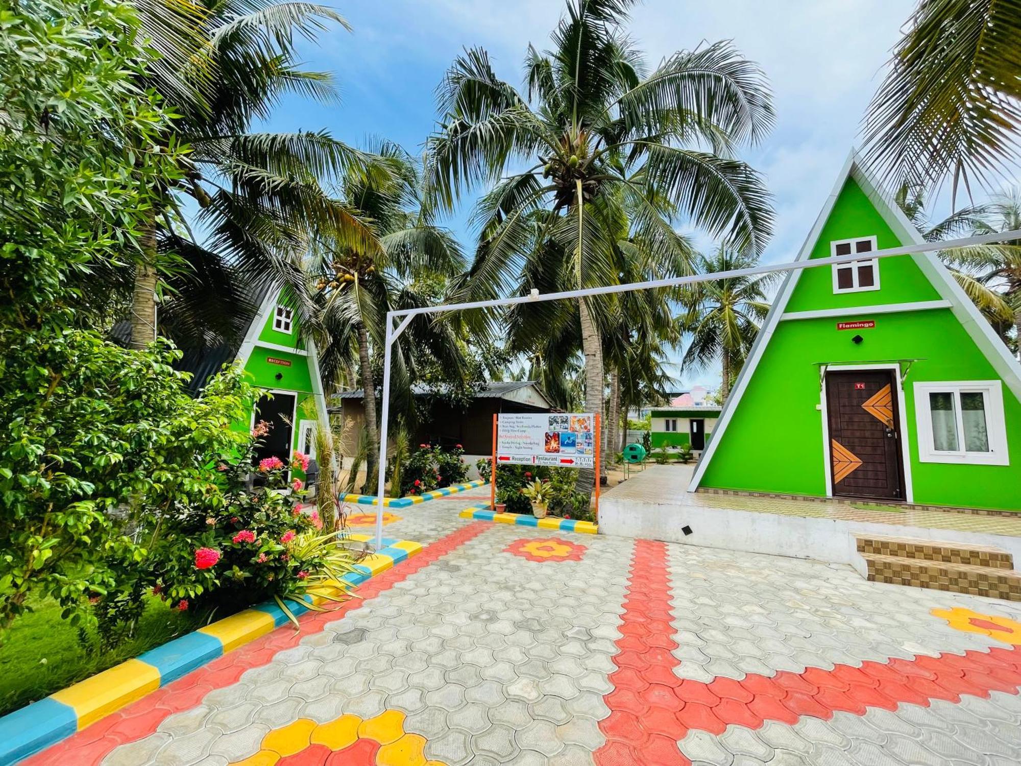 Greenleaf Resorts And Restaurant ราเมศวาราม ภายนอก รูปภาพ